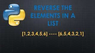 How to reverse a list in python || Learn Python || python list[Example-8]