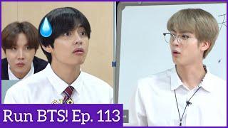 [ENG SUB] Run BTS! Ep. 113 ‘Hanja Class Game’ clip