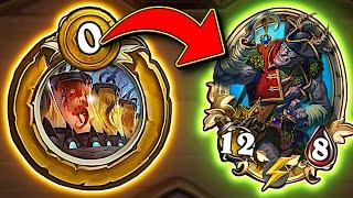 Cloning a GOLDEN Six Drop! | Hearthstone Battlegrounds