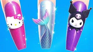 Hello Kitty & Kuromi Become MERMAIDS ‍️ Magical Transformation & DIY Gadgets