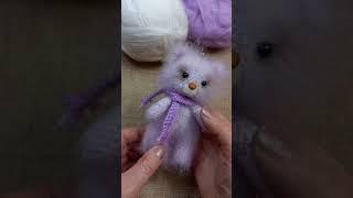 Вязаный брелок котенок #вязаныеигрушки #toy #вязание #crochet