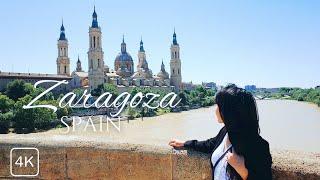 [4K] ZARAGOZA, Spain's Best Hidden Gem, Discover Beautiful Aragón, What to Do and See, Travel Vlog