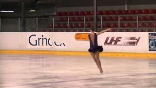 USTINOVA Alina, LAT, Advanced Novice Girls FS