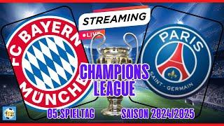 LIVE - CL - FC BAYERN MÜNCHEN vs. PARIS ST. GERMAIN 5. Spieltag