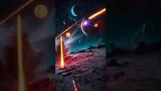 NEON GALAXY UNFOLDED | EPIC VISUAL EXPLORATION #shorts#galaxy#art