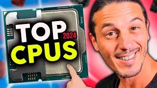 TOP MEJORES Procesadores CALIDAD - PRECIO 2024 | Combo CPU - GPU GAMING | Intel Vs AMD