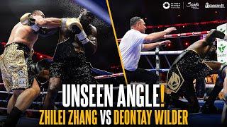 Zhilei Zhang vs Deontay Wilder | Ringside Angle Fight Highlights | UNSEEN Epic Knockout 