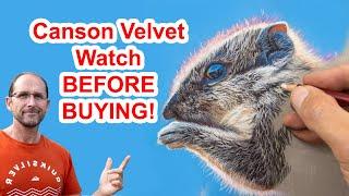 Canson Velvet Pastel Paper - What you NEED to know! Jason Morgan Art