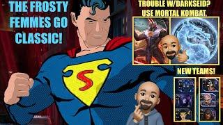 Mortal Kombat = Darkseid Kryptonite, Classic Superman OS, ORM, new teams, more! Injustice 2 Mobile
