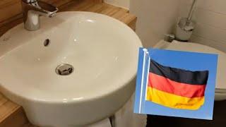  GERMANY TOILET = "Wallhung IDEAL STANDARD Bowl and GEBERIT Button"