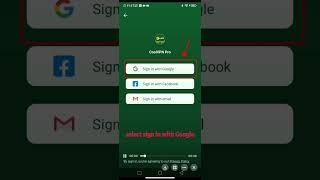 How to log in CoolVPN with Google account ?