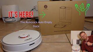 First Look!!  New Roborock Auto Self Empty Dock - Unboxing & Overview!  I'm Excited!