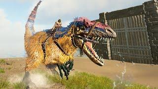 ARK: Survival Evolved управление командами дино на боссе ! Групповые свисты в АРК ! #55