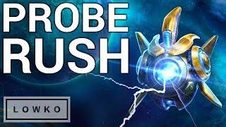 StarCraft 2: The 200 IQ Probe Rush!