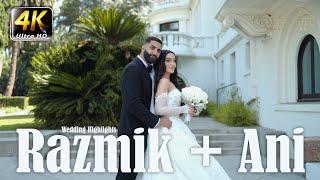 Razmik + Ani's Wedding 4K UHD Highlights at Renaissance hall and Museum of History