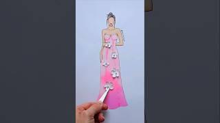 Spring inspired dress  #Art #artwork #artist #paint #painting #fashion #design #satisfying  #style