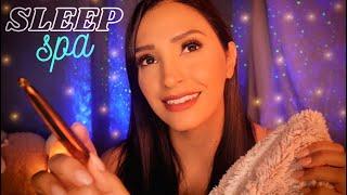 ASMR Sleep Spa | FULL BODY TRACING | Treatment for Relaxing | Ear to Ear Whispers