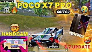 POCO X7 PRO NEW UPDATE 3.7 TEST 120 FPS OR 60 FPS? FULL RUSH AND SENSİVİTY 