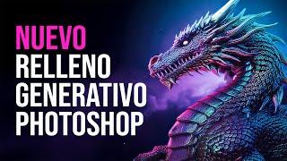 ¡NUEVO EN PHOTOSHOP! Espacio de Relleno Generativo: Creación de imágenes con IA mejorada