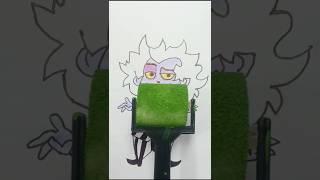 Bittle juice rolling paint art #bittle juice #art#drawing #shorts#viral#suhema art