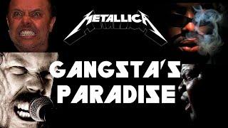 James Hetfield - Gangsta's Paradise (Coolio AI Cover) | Metallica