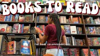 fall book recommendations book shopping with me | Bookstore vlog