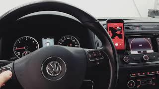 Установка bluetooth модуля BT Link на VW Tiguan Passat Touareg с магнитолой  RNS315/RNS510/RCD550