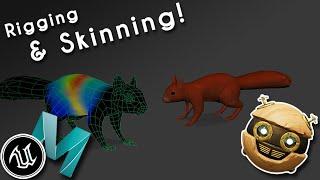 Rigging, Skinning & Animating for Game Devs!