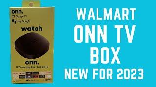 WALMART ONN ANDROID TV BOX (New for 2023)