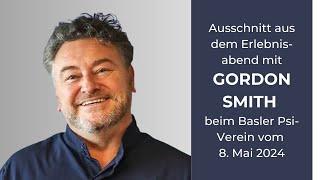 Ausschnitt aus dem Erlebnisabend mit Gordon Smith beim Basler Psi-Verein vom 8. Mai 2024