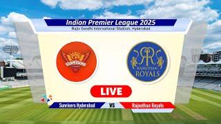 Live: IPL 2025 - Srh vs Rr | Sunrisers Hyderabad vs Rajasthan Royals Live Cricket Match Today