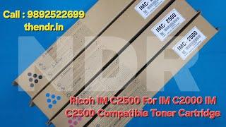 Ricoh IM C2500 For IM C2000 IM C2500 Conpatible Toner Cartridge #thendr #ricoh #colortonercartridges