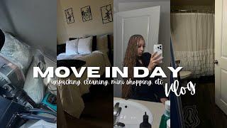 College Diaries 005: Move In Day @ KSU (freshman year)| unpacking, shopping, cleaning, haul, etc