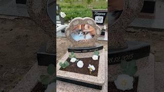 Гранитный памятник для кошки. | Гранітний памʼятник для кота