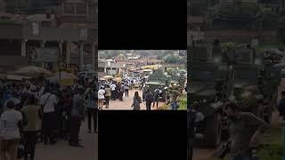 the military and police have invaded kamwokya our  former nup office