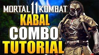 Mortal Kombat 11 Kabal Combos - Mortal Kombat 11 Kabal Combo Tutorial Daryus P