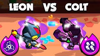 SHADOW MECHA LEON vs RENEGADE MECHA COLT | 1 vs 1 | Brawl Stars