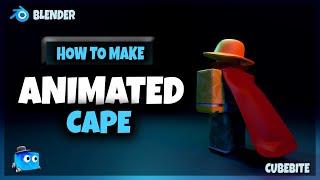 How to make an Animated Cape/Cloak (Blender 2.9) |\| Roblox