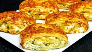 Simpler than you imagine. The best appetizer recipe, from puff pastry