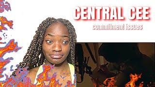 Commitment Issues - Central Cee | AMERICAN TEEN REACTS