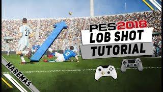 PES 2018 Lob Shot Tutorial | 100% Goal!