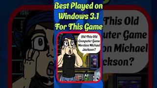 Did Michael Jackson Get Mentioned in This Windows 3.1 Game? #retrogaming #michaeljackson #shorts