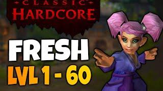 Hardcore Leveling in Fresh Classic WoW !Guide !Gold