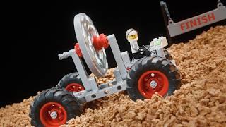 Impossible Climb - Flywheel Lego Vehicles - Making and Testing