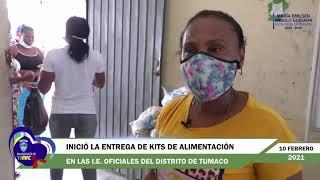ENTREGA DE KITS DE ALIMENTACIÓN EN LAS I.E OFICIALES