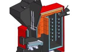 Твердотопливный котел длительного горения Барин 18М