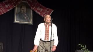 99 year old passionately recites Ukrainian poem over 10 minutes long