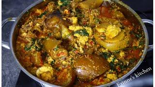 How to cook delicious Lumpy Egusi soup