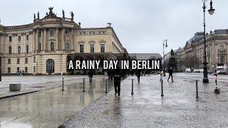 A rainy day walking in #Berlin | 4K | 