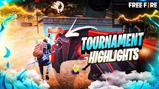 FREE FIRE TOURNAMENT HIGHLIGHTS  THIS IS HOW YOU WIN TOURNAMENT